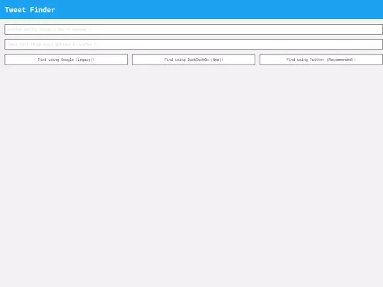 tweet-finder screenshot