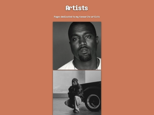 Music/Artists screenshot