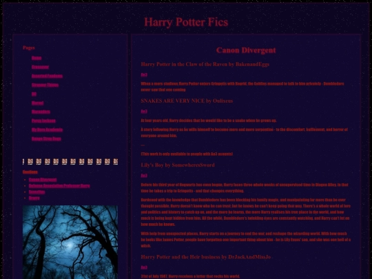 Fandoms/HarryPotter screenshot