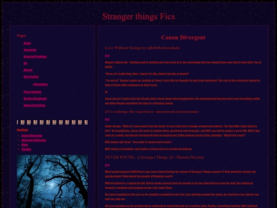 Fandoms/StrangerThings screenshot