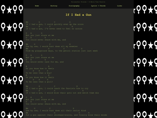 whitetown/chords/sss/ifihadagun screenshot