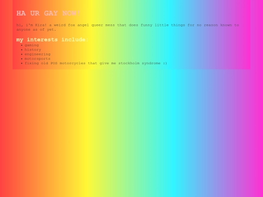 rainbow screenshot