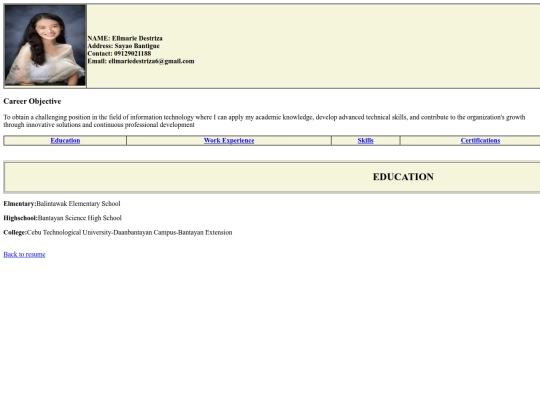 education screenshot