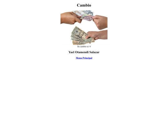 Cambio screenshot