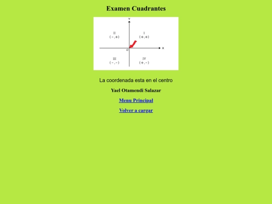 ExamenCuadrantes screenshot