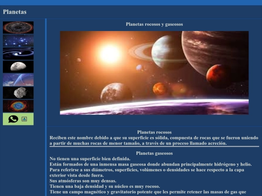 Proyecto paisajes/planetas screenshot