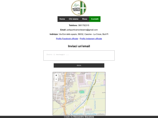 contatti screenshot