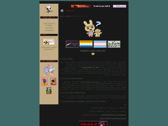 faq screenshot