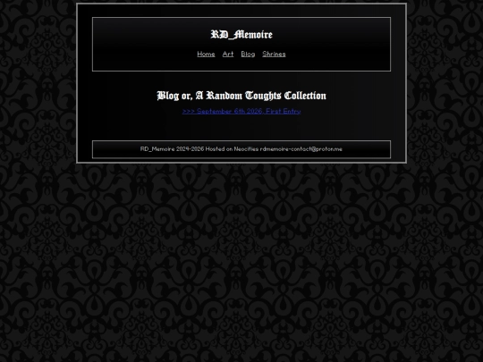 blog screenshot