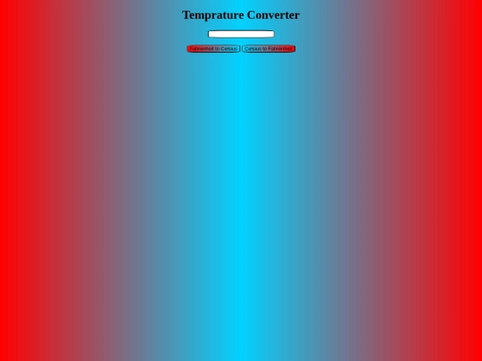 html/FarenheitConversion screenshot