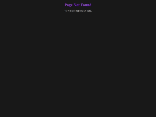 not_found screenshot