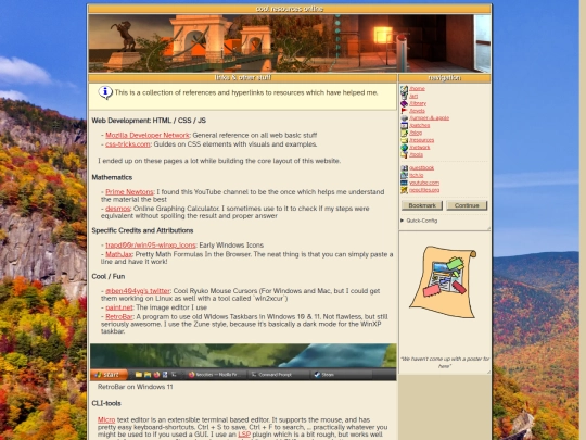 resources screenshot