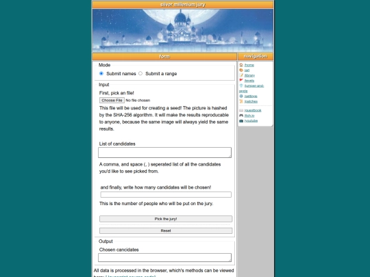 silver-millenium/jury screenshot