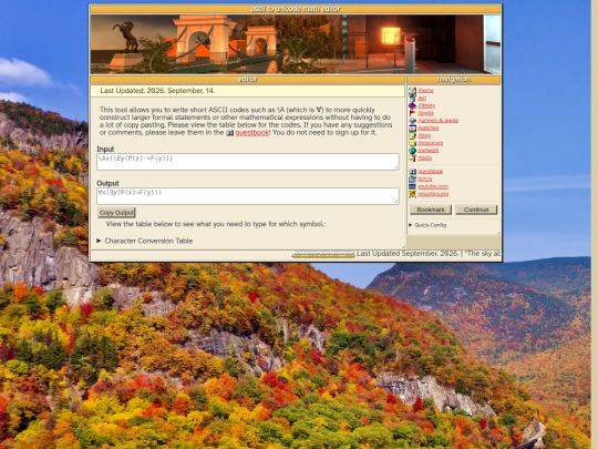 tools/formal-logic-editor screenshot