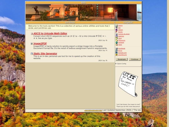 tools screenshot