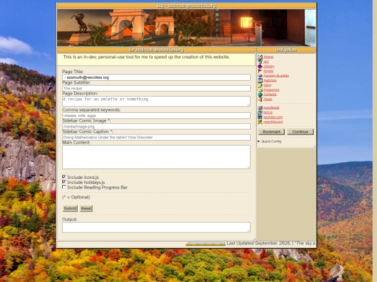 tools/static-site-generator screenshot