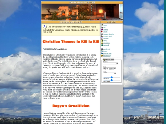 writing/christianity-in-kill-la-kill screenshot