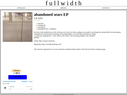 albums/abandoned-sears-ep screenshot