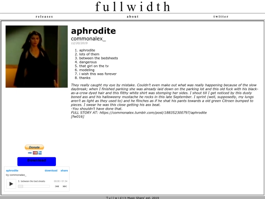 albums/aphrodite screenshot