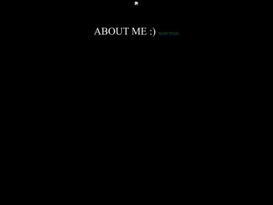 about me screenshot