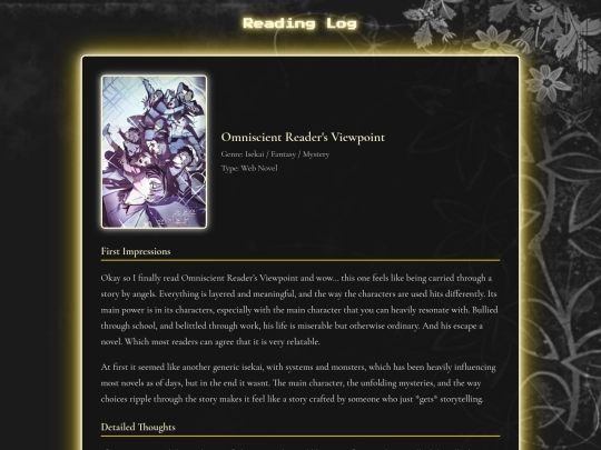 literature/ORV screenshot