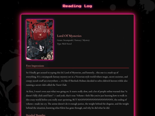 literature/review-omori screenshot