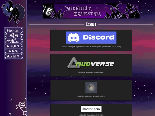 links screenshot