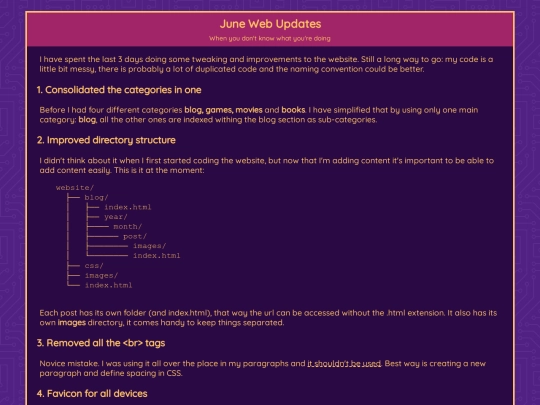 blog/2022/06/june-web-updates screenshot