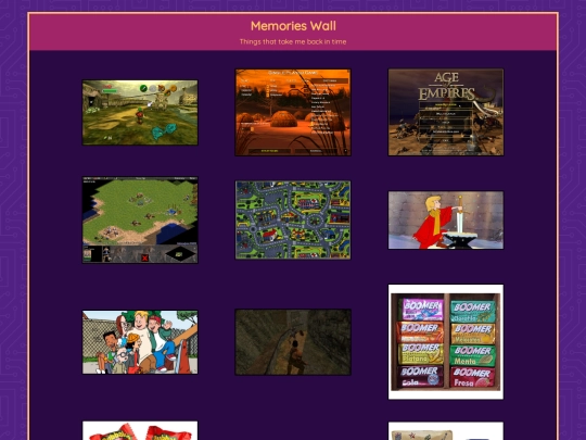 memories-wall screenshot