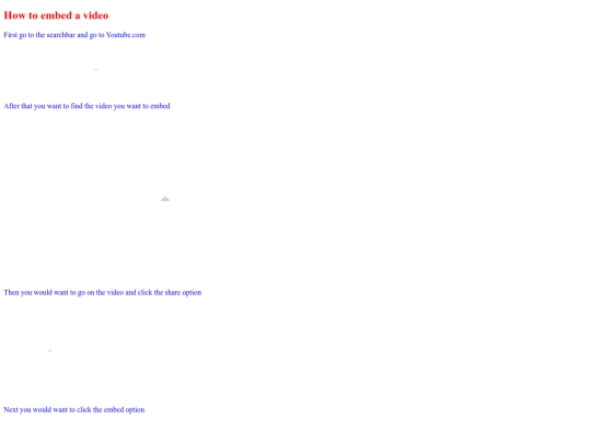 Embed assignment/Embedding a video screenshot