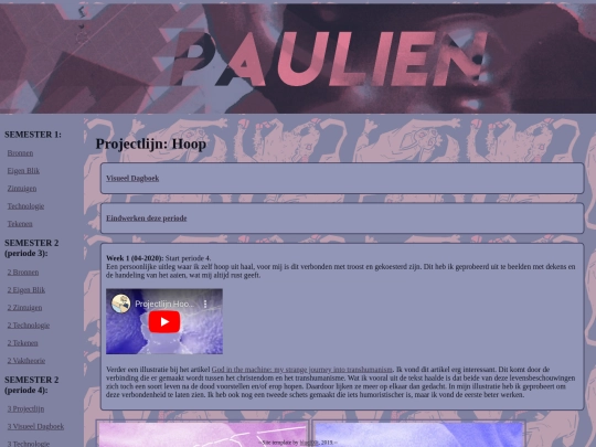 3 Projectlijn screenshot