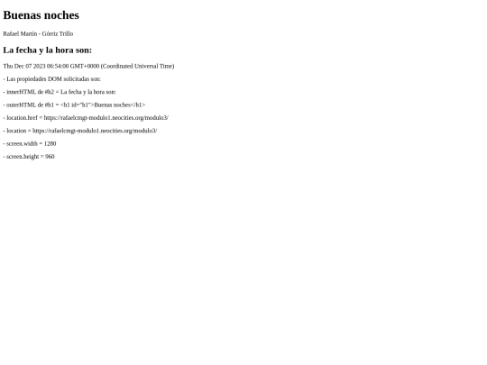 modulo3 screenshot