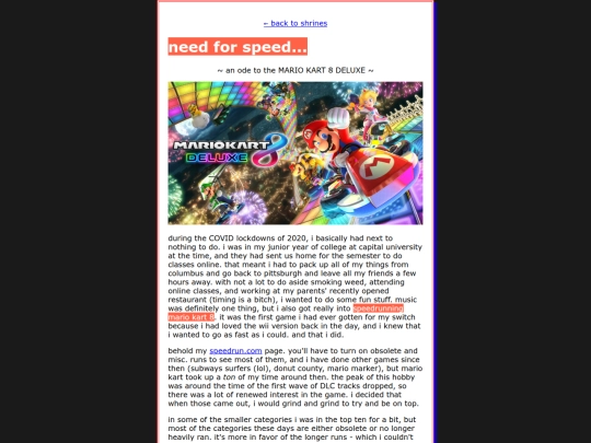 shrines/mk8dx screenshot