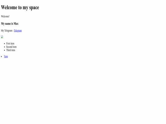 index screenshot