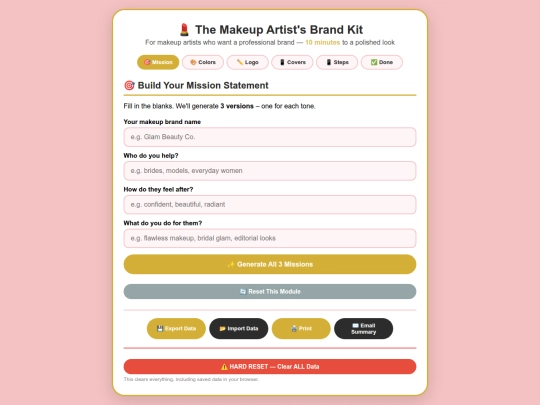 BRAND KIT/Makeup-Brand-Kit-index screenshot