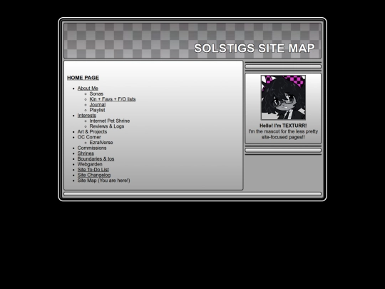 sitemap screenshot