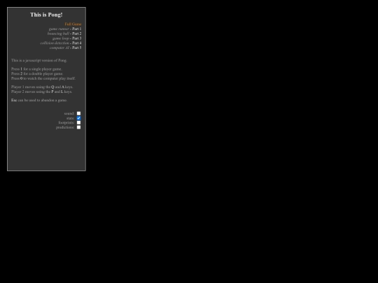 index screenshot