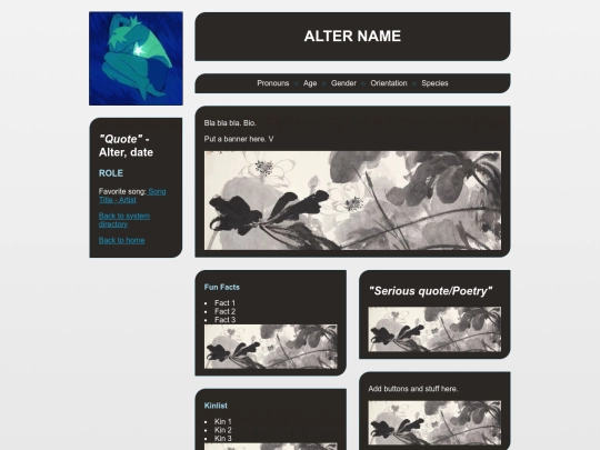 altertemplate screenshot