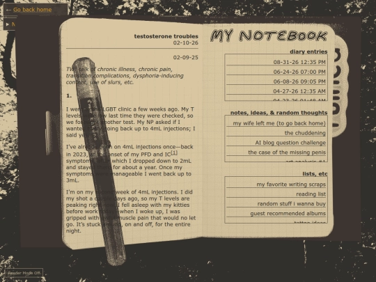 notebook/notes/testosterone-troubles screenshot