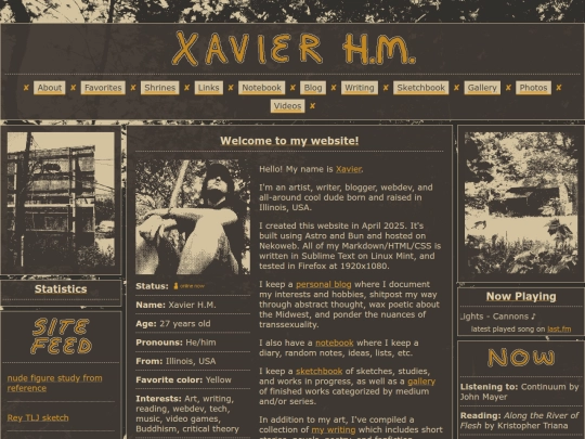 videos/thumbs/Xavier H.M. - Home screenshot