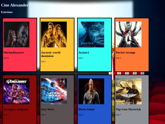 cartelera en cine/carteleraencine screenshot