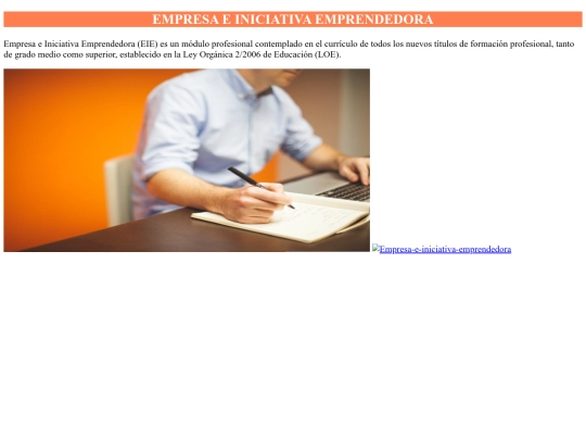 proyectoinicio/Emprendimiento screenshot
