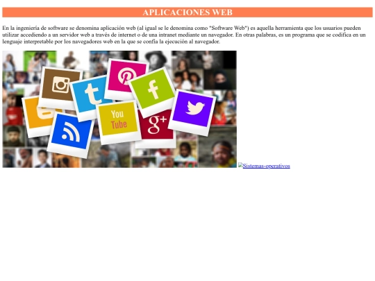 proyectoinicio/aplicaciones screenshot