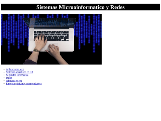 proyectoinicio/inicio screenshot