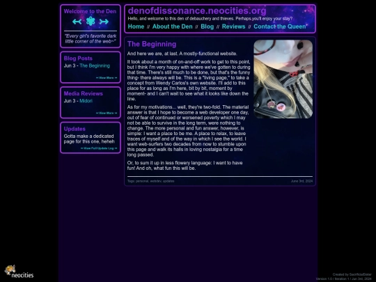 blog screenshot
