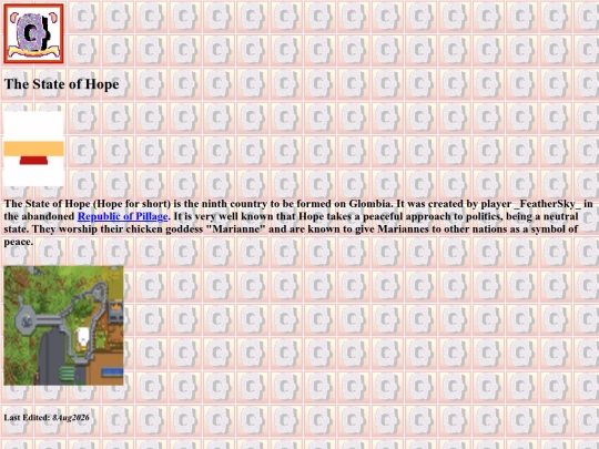 country/hope screenshot