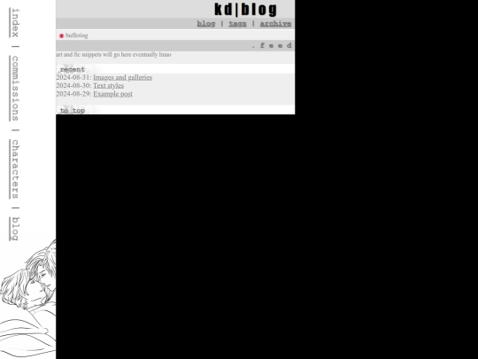 blog screenshot