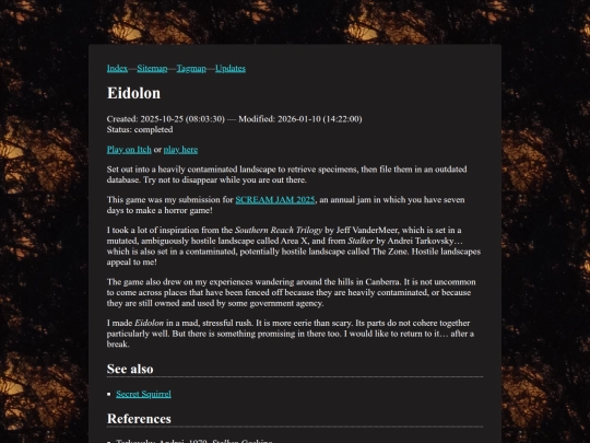 20251025.eidolon screenshot