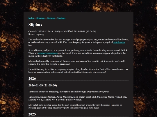 slipbox screenshot