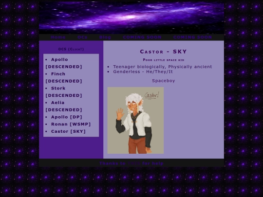 ocs/castor screenshot